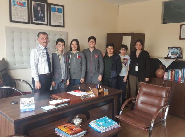 Bahçeşehir Öğrencilerinden Okulumuza Ziyaret 
